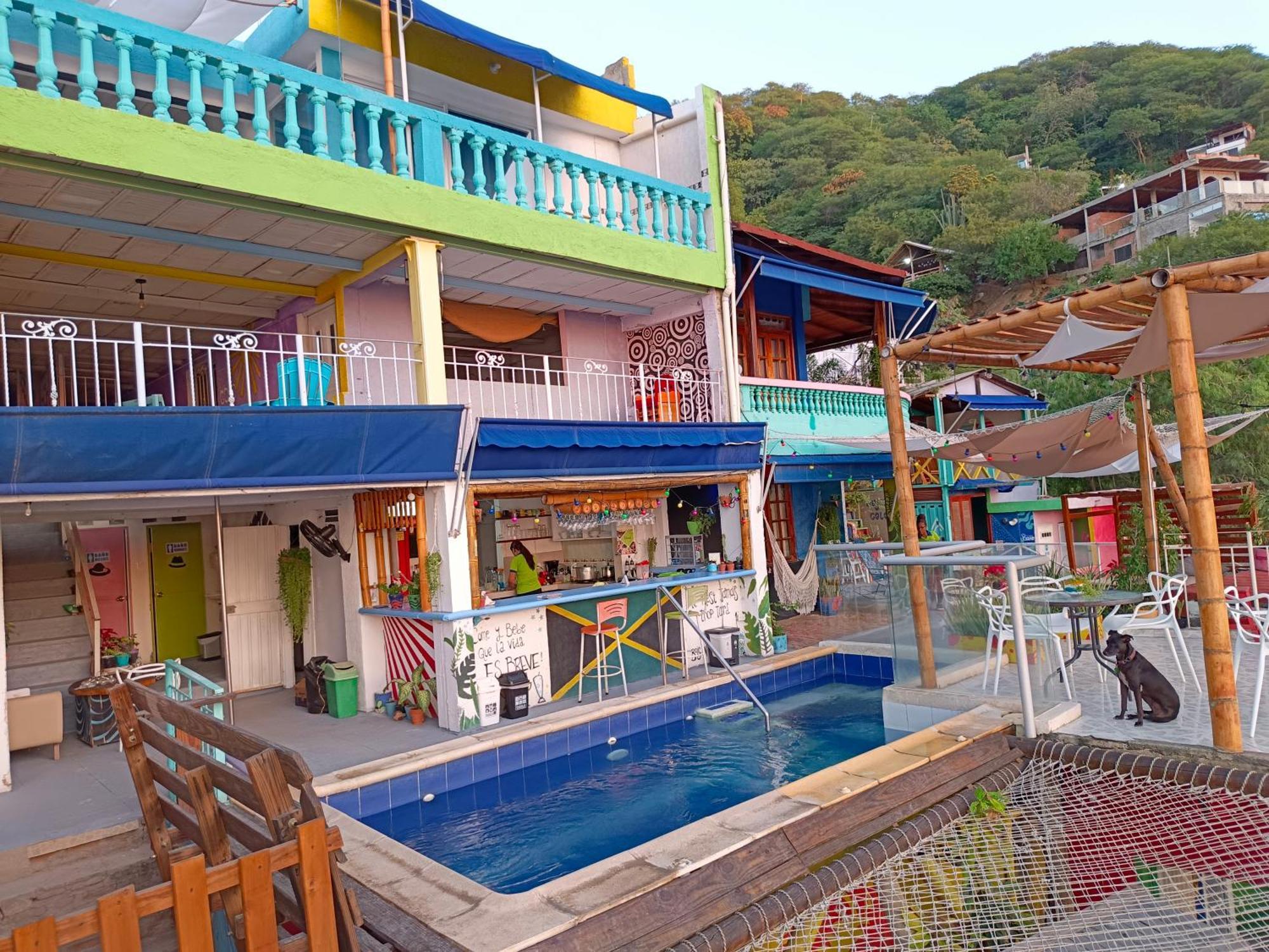 Tayrona Colors Hostel Taganga Esterno foto